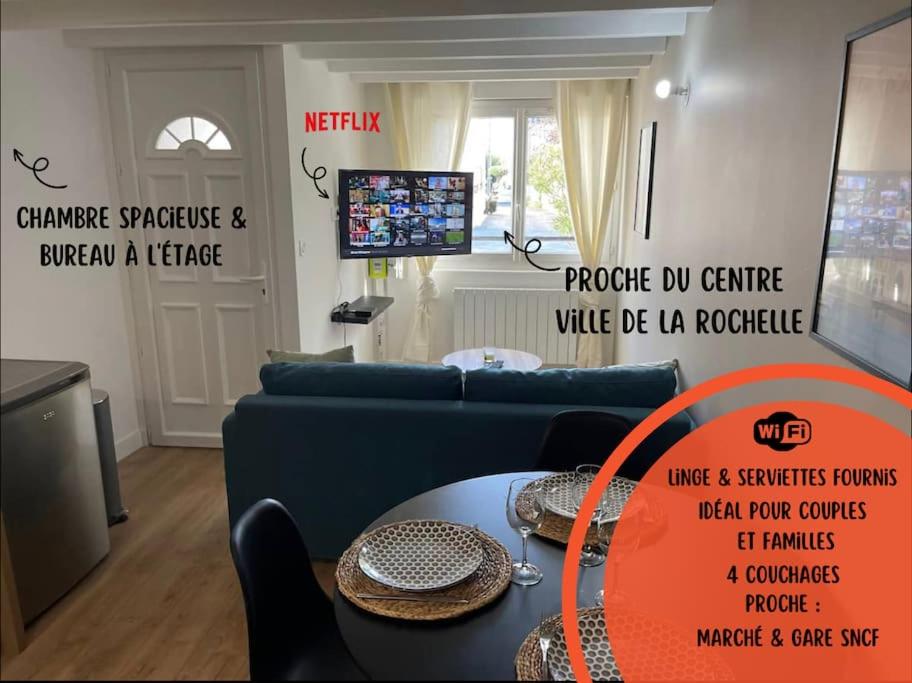 Appartement Le p’tit Marin Central et Paisible 60 Avenue du Cimetière 17000 La Rochelle