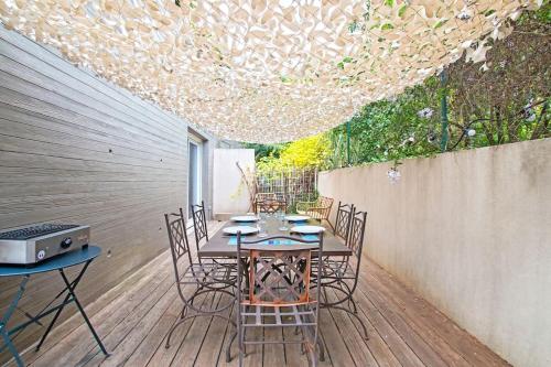 Le P'tit Rimbaud, 6 Pers, parking privé, jardin,wifi