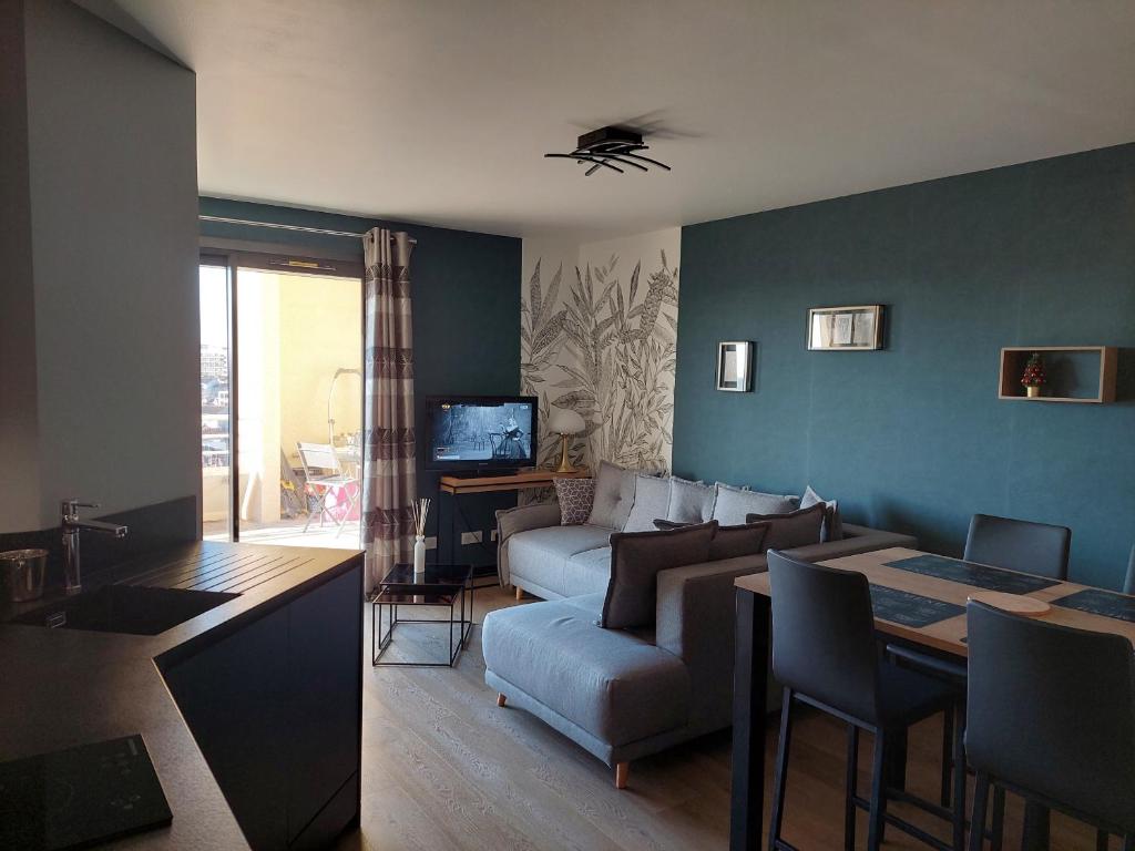 Appartement Le Panoramique, vue Pyrenees Des Minimes, 38 31200 Toulouse