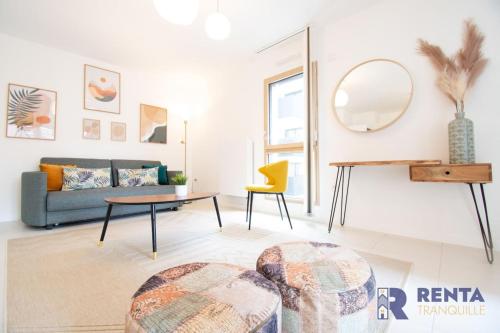 Le Pavillon Vercingétorix - Appartement lumineux avec terrasse et parking