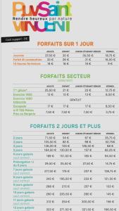 le pied des pistes