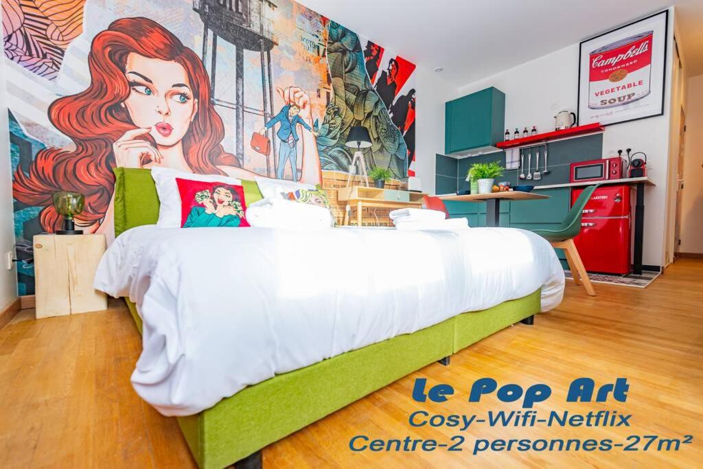 Appartement Le Pop Art - Topbnb Dijon 17 Rue des Aqueducs 21000 Dijon