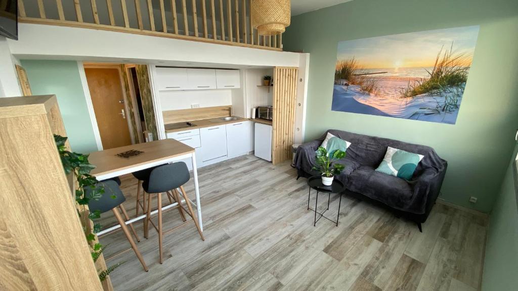 Le Pouget , Studio, Rez de Chaussée, Front de Mer rez de chaussée 1 Boulevard du Docteur Jules Pouget, 62520 Le Touquet-Paris-Plage