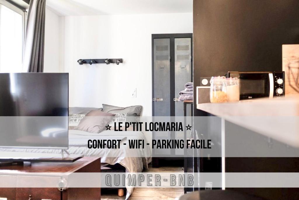 Appartement LE PTIT LOCMARIA - Calme - Wifi - Proche Centre ville 2 Rue Michelet 29000 Quimper