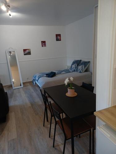Le quadrapin, studio 4 personnes centre ville Compiègne