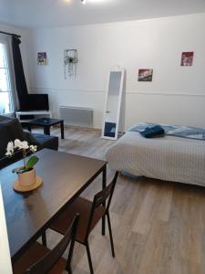 Le quadrapin, studio 4 personnes centre ville Compiègne