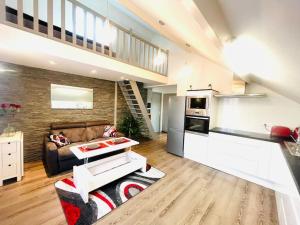 Le Red Loft à 5min du centre-ville avec parking privatif gratuit