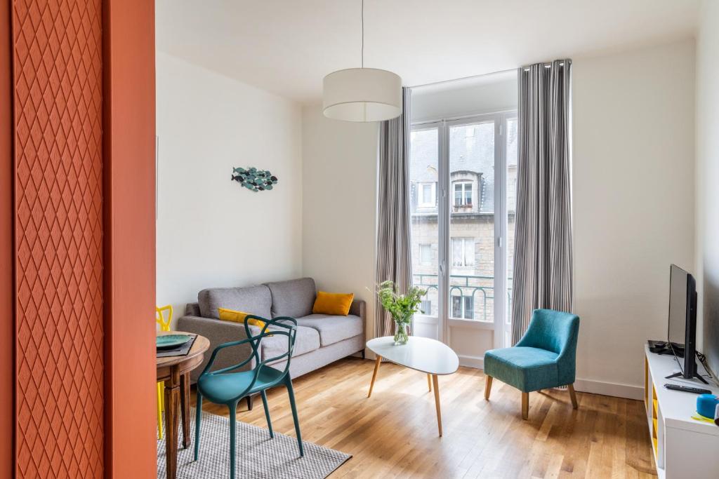 Appartement Le Reef - Pépite dans l'Intramuros 2 Rue Guy Louvel, 16 Rue d'Estrées 35400 Saint-Malo