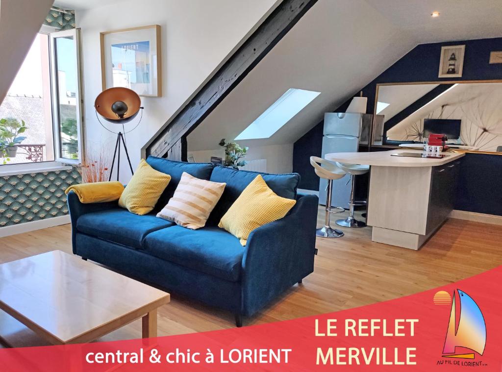 Appartement LE REFLET MERVILLE - Central & chic - AufildeLorient 65 Rue de Larmor 56100 Lorient