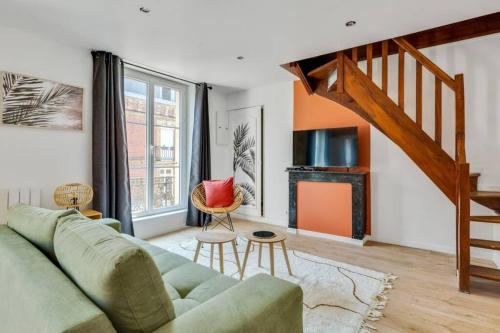*** Le Refuge Dieppois *** Superbe Duplex coeur de ville