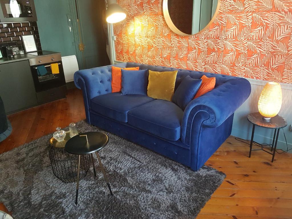 Appartement Le repaire de Rougemare déco soignée et accueil chaleureux 134 Rue Beauvoisine 76000 Rouen