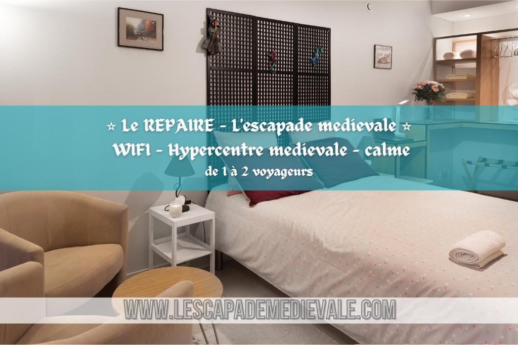 Appartement Le Repaire - lescapade-medievale Sarlat 6 Rue Magnanat 24200 Sarlat-la-Canéda