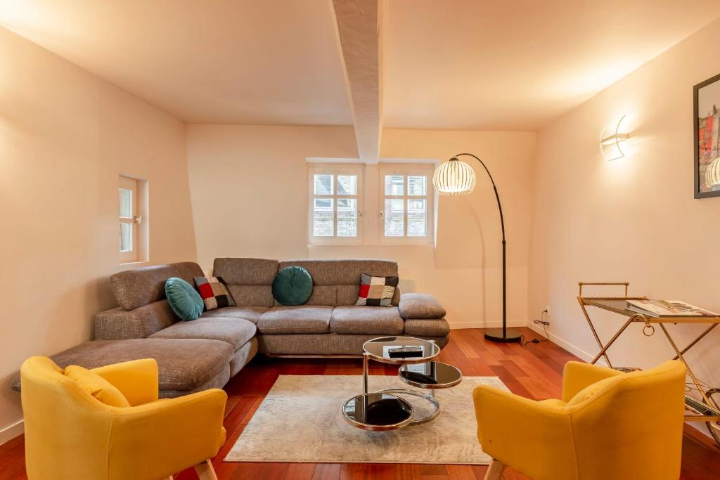 Appartement Le Rêve d'Alice New - Charming duplex in the heart of Honfleur - 2 to 4 P 25 rue du dauphin 14600 Honfleur