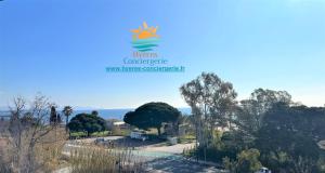 Le Rivage-T3 vue Mer-50m de la mer-Piscine-parking-Wifi