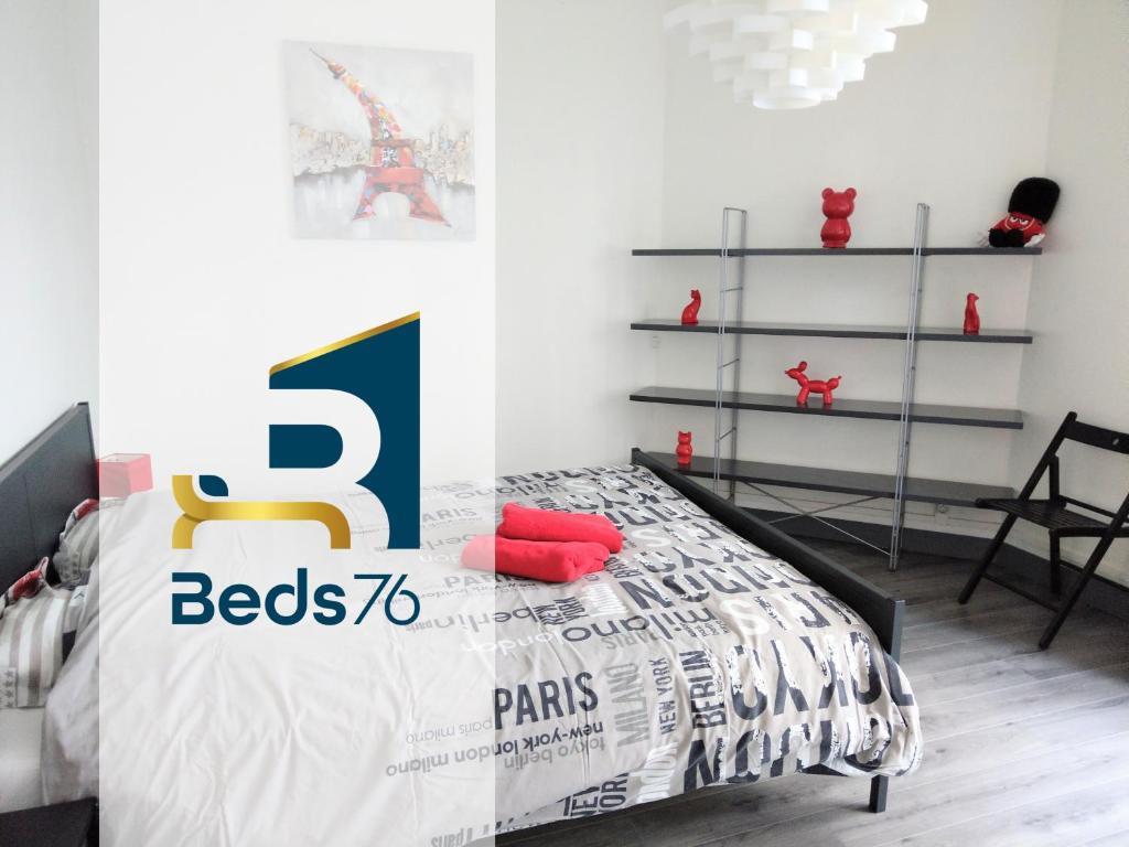 Appartement Le Rive Gauche by Beds76 102 rue de Lessard 76100 Rouen