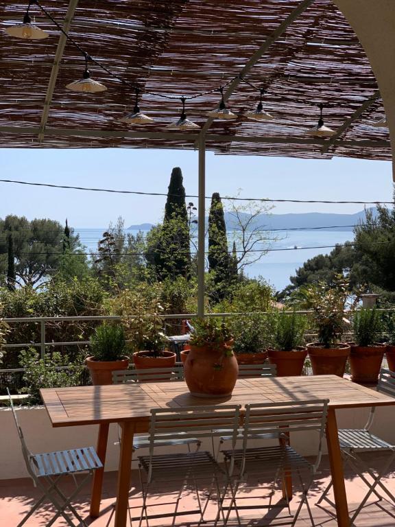 Appartement Le Rossignol 1, Aiguebelle plage 4 Corniche des Pins 83980 Le Lavandou