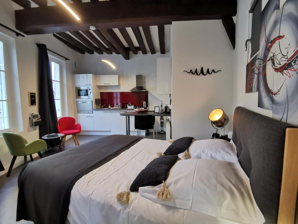 Appartement Le Saint-Aignan, Nuits-chartraines, Parking privé, 3 étoiles 10 Tertre Saint-Aignan 28000 Chartres