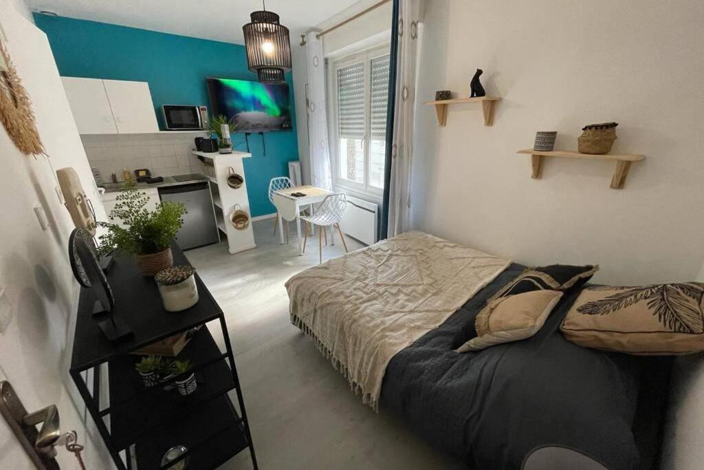 Appartement Le Sano - Centre Historique, 2mn à pied Halles de Niort, donjon, moulin du Roc, et port Boinot - Wifi, Netflix ,2mn Hyper centre appartement 2 8 Rue Pelet 79000 Niort