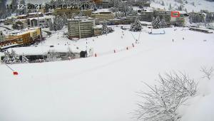 Le Skidoux 2*, au pied des pistes, vue montagne