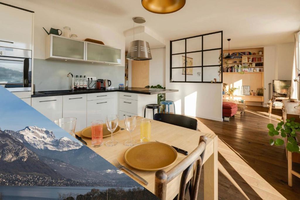 Appartement Le Sommeiller 37 - Appartement pour 4 personnes avec vue en 360 37 Rue Sommeiller 74000 Annecy