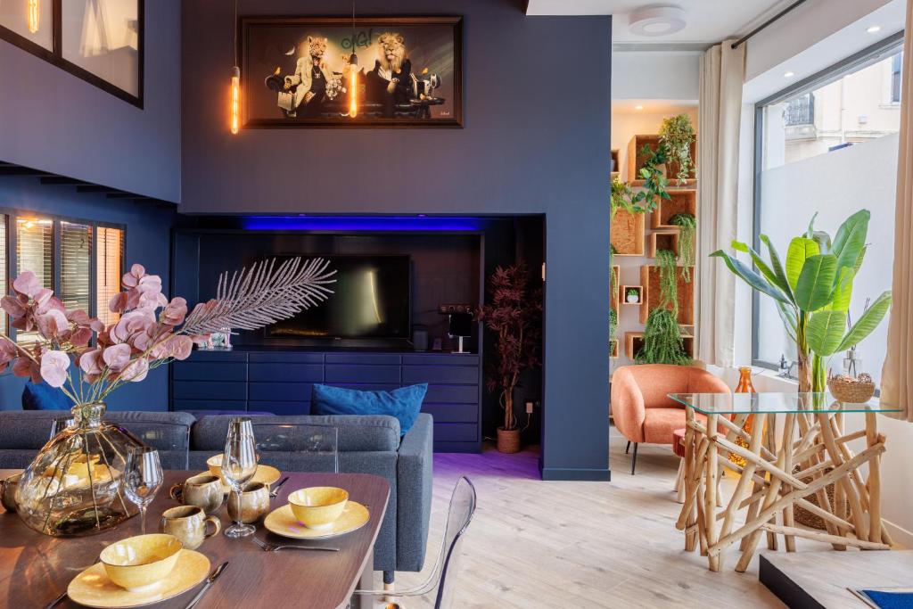 Le Splendide - Duplex spacieux, clim, wifi, connecté, tendance 25 Avenue de Grasse, 06400 Cannes