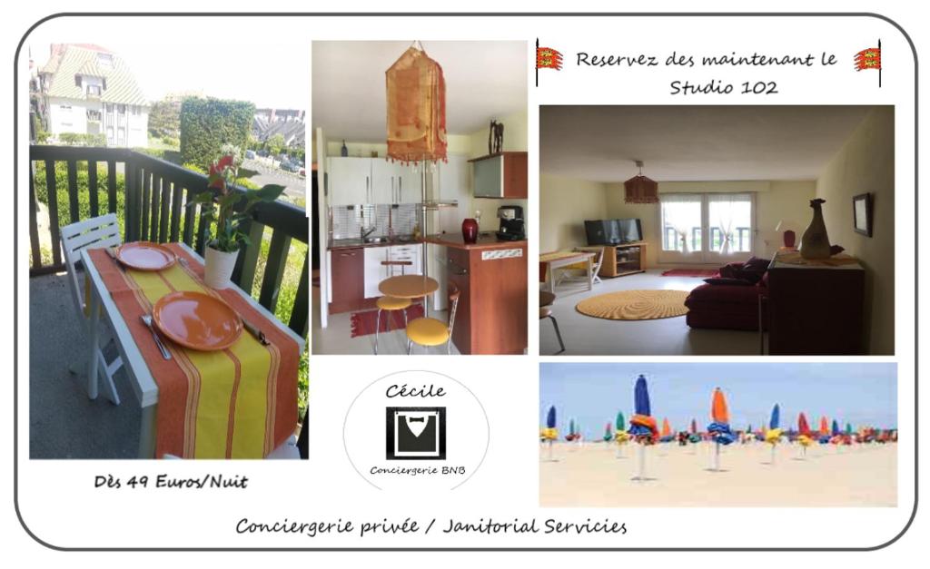 Appartement Le Studio 102 Rue des Martrois 14640 Villers-sur-Mer