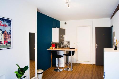 Le Tourangeau - Grand studio cosy en hypercentre
