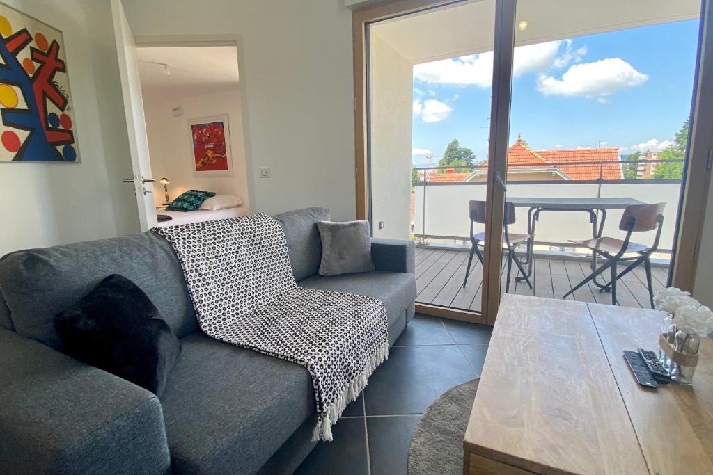 Appartement Le Triangle d'Or - Appartement 1 chambre avec garage & terrasse 12 Avenue Gambetta 74000 Annecy