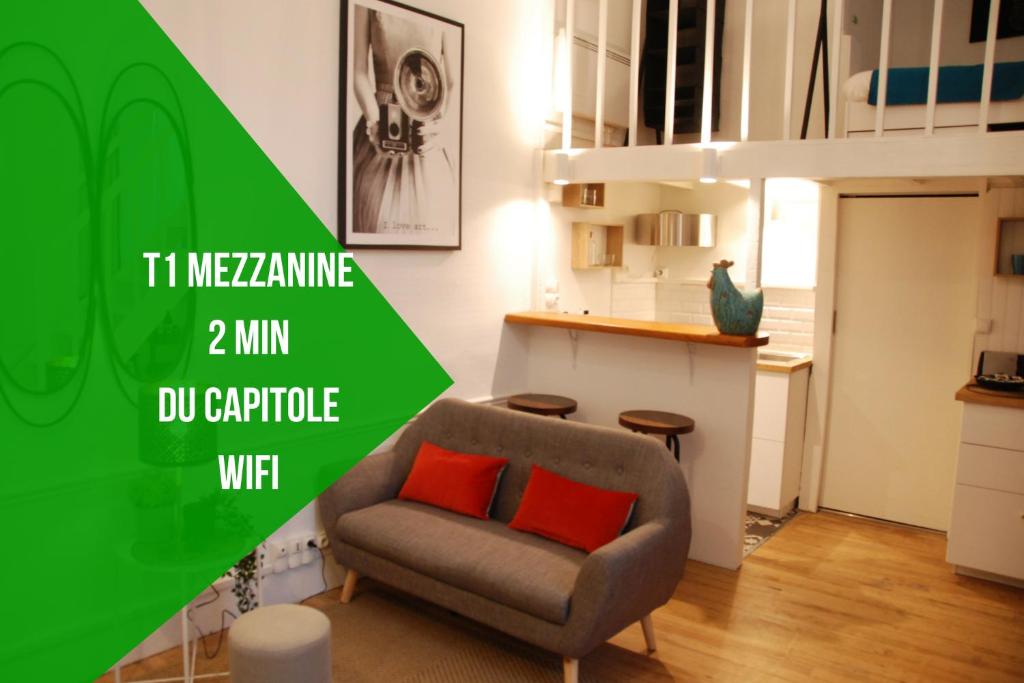 Appartement Le typique - coeur de ville 21 Rue Saint-Rome 31000 Toulouse