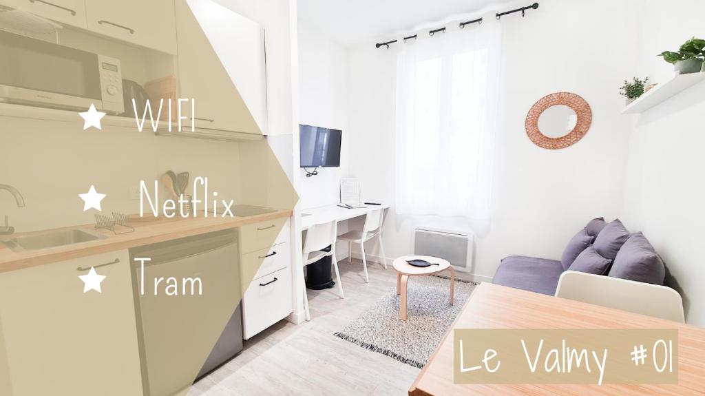 Appartement Le Valmy #1 - cosy studio - Grenoble 21 Chemin Joseph Brun 38100 Grenoble