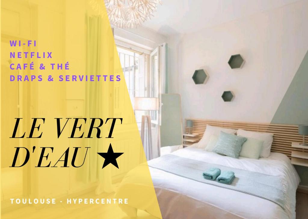 Appartement Le Vert d'Eau - Rue Riquet - Terrasse 85 Rue Riquet 31000 Toulouse