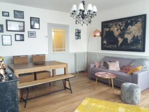 LE WELCOME vue port appartement plain pied avec garage motos