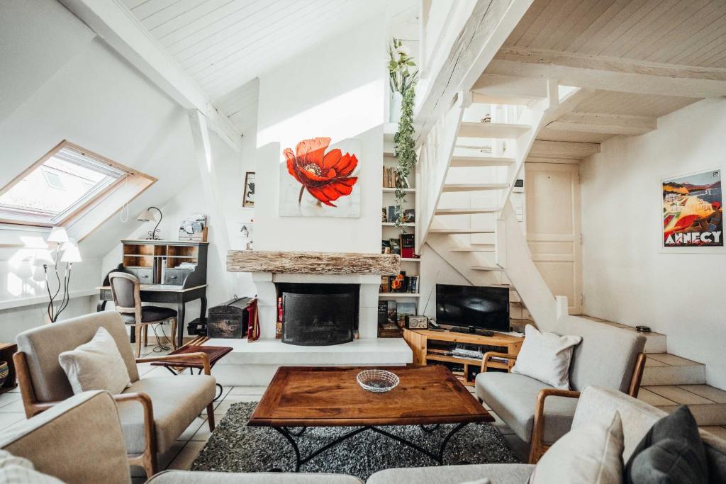 Le White Flat exceptionnel proche lac 19-21 rue du Pâquier, 74000 Annecy