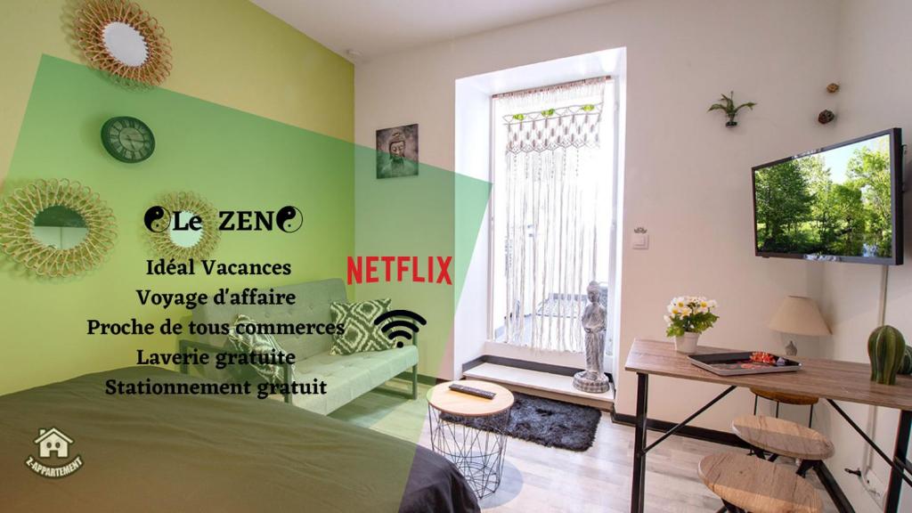 Appartement Le zen - centre ville- WIFI- parking 118 Rue de Strasbourg 79000 Niort