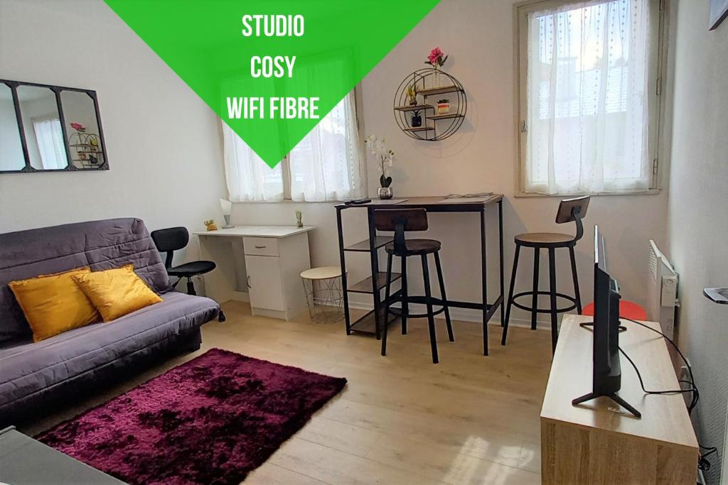 Appartement Le Zen -studio tout équipé- WIFI Fibre-centre ville 1 Avenue Jules Laforgue 65000 Tarbes