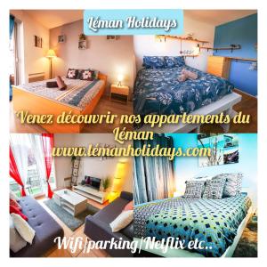 Appartement Léman Holidays - Le Coquelicot 9 Avenue de Champagne 74200 Thonon-les-Bains Rhône-Alpes