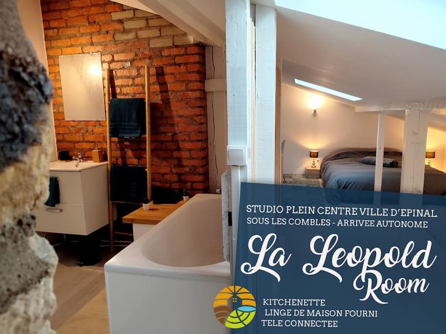 Appartement Leopold Room 30m2 Hyper centre, Netflix & Wi-fi 25 Rue Léopold Bourg 88000 Épinal