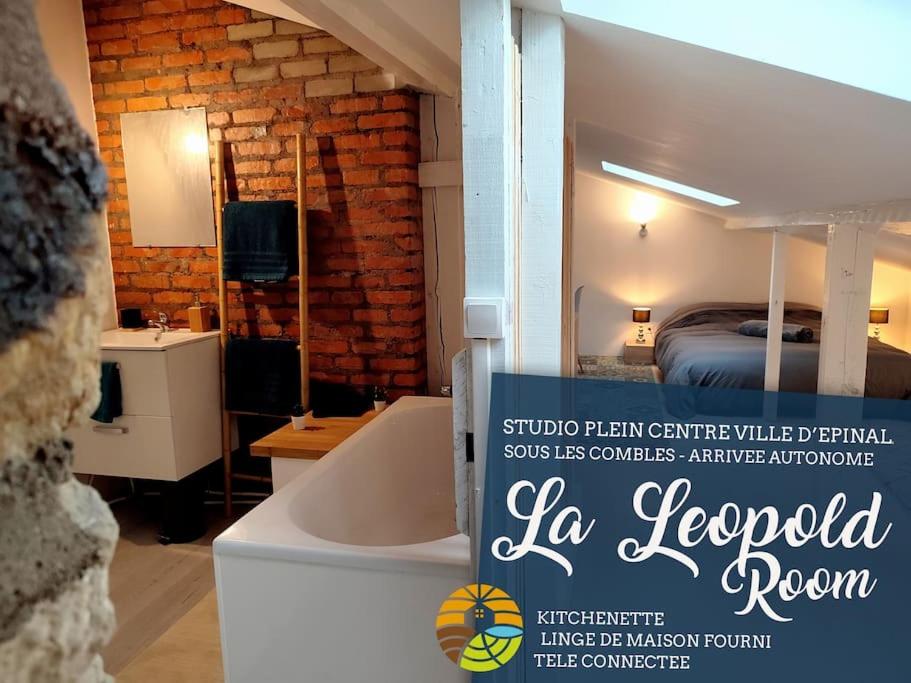 Leopold Room 30m2 Hyper centre, Netflix & Wi-fi 25 Rue Léopold Bourg, 88000 Épinal