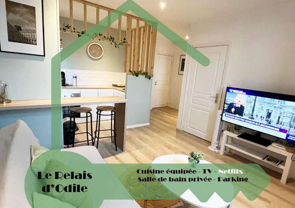 Appartement LeRelaisdOdile23 - PARKING - LUMINEUX - HYPER CENTRE 28 Boulevard Saly - Appt 23, 2e etage 59300 Valenciennes