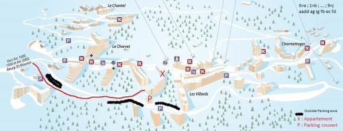 Les Arcs 1800, Nova 2, 6 pers, Parking couvert gratuit