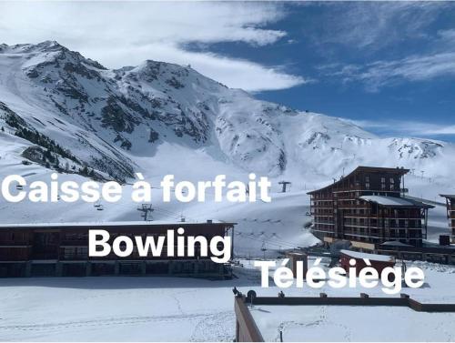 Les arcs 2000 appartement 5 personnes Aiguille rouge
