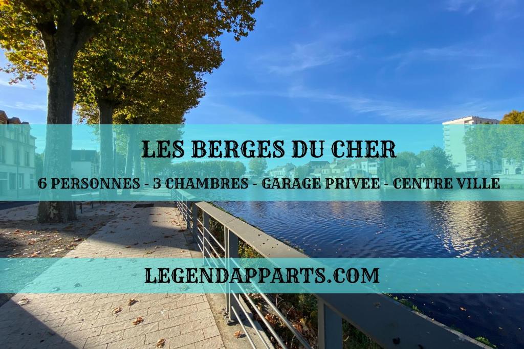Les Berges du Cher # Centre ville # Parking Privée 13 Quai Rouget de Lisle, 03100 Montluçon