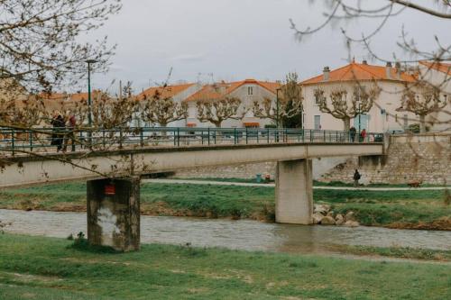 Les berges du Roubion studio cosy et moderne