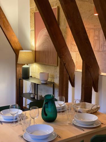 Les Courtines - Appartement de caractère à la Roque-Gageac - Les Cerisiers