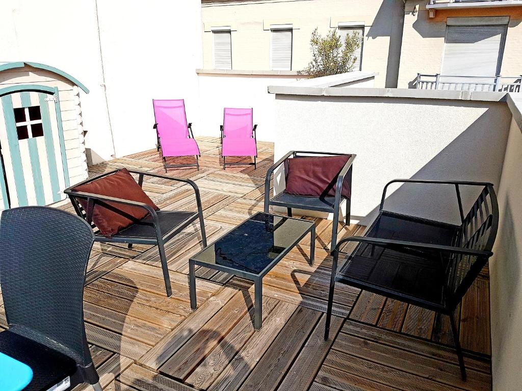 Appartement LES FRUITS DE MER, terrasse plein sud 28 Rue Arthur Becquart 62600 Berck-sur-Mer