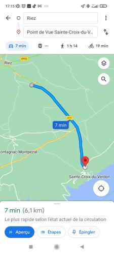 Les gorges du Verdon