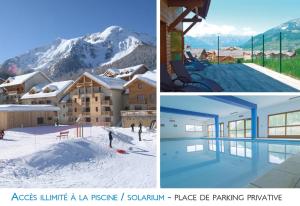 LES ORRES 1800 Appartement 4 p JACUZZI balnéo privé Vue piste piscine résidence