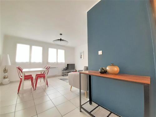 Les Peupliers Appartement centre ville d'Aix avec 3 chambres et parking privé