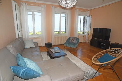 Les Pieds dans l'eau appartement vue mer