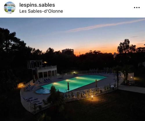 Les Pins - 3 pièces - Vue sur piscine - 600m mer - Les Sables d'Olonne
